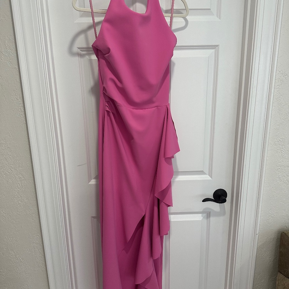 Chiara Boni Halter Neck Gown